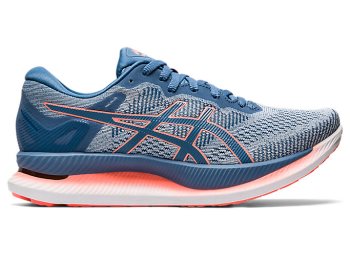 Grey Asics GLIDERIDE Women's Running Shoes | TYBH1227