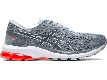 Grey Asics GT-1000 9 Women's Running Shoes | KDMC4158