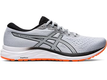 Grey / Black Asics GEL-Excite 7 Men's Running Shoes | LBXF2623