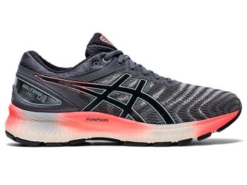 Grey / Black Asics GEL-NIMBUS LITE Men's Running Shoes | CKBZ8461