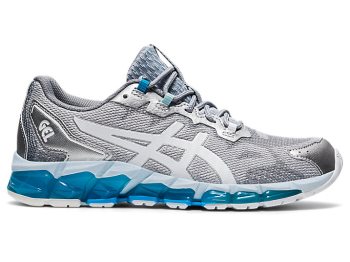 Grey / Blue Asics GEL-QUANTUM 360 6 Women's Sneakers | GODK3107