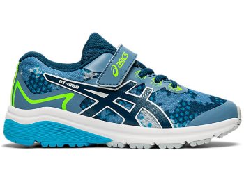 Grey / Blue Asics GT-1000 8 PS SP Kids' Sneakers | GOZB1275