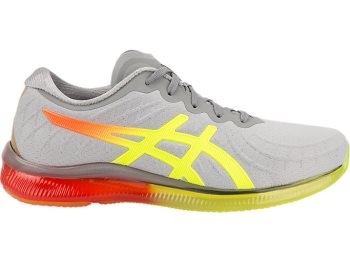 Grey / Coral Asics GEL-QUANTUM INFINITY Women's Sneakers | TQSB6686