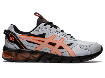 Grey / Gold Orange Asics GEL-QUANTUM 90 3 Men's Sneakers | TBUZ8579