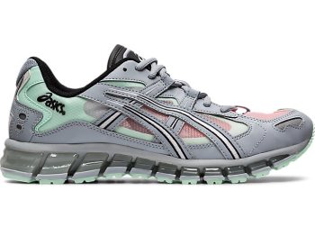 Grey / Mint Asics GEL-KAYANO 5 360 Men's Sneakers | RBMU4739