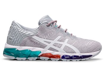 Grey / White Asics GEL-QUANTUM 360 5 JCQ Women's Sneakers | UORR0034