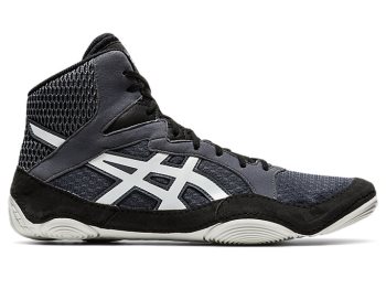 Grey / White Asics SNAPDOWN 3 Men's Wrestling Shoes | ZWAI5641