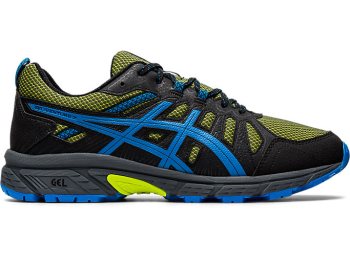 Light Green / Blue Asics GEL-VENTURE 7 Men's Trail Running Shoes | AESP1267