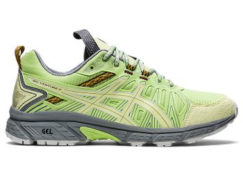 Light Green / Yellow Asics HN1-S GEL-VENTURE Men's Sneakers | MUOP8279