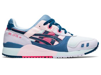 Light Turquoise / Blue Asics GEL-LYTE III OG Men's Sneakers | IEPT9135