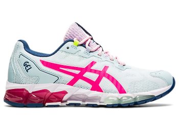 Light Turquoise / Pink Asics GEL-QUANTUM 360 6 Women's Sneakers | RWBN4855