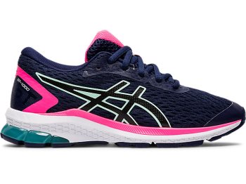 Navy / Black Asics GT-1000 9 GS Kids' Sneakers | NPFP7742