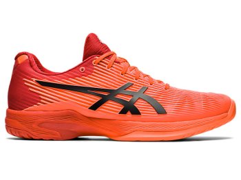 Orange Red / Black Asics SOLUTION SPEED FF TOKYO Men's Tennis Shoes | XRRS8016