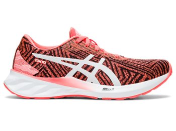 Orange Red / White Asics ROADBLAST TOKYO Women's Running Shoes | QVDO5816