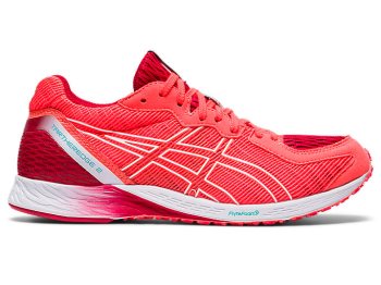 Orange Red / White Asics TARTHEREDGE 2 Women's Running Shoes | OJTM3043