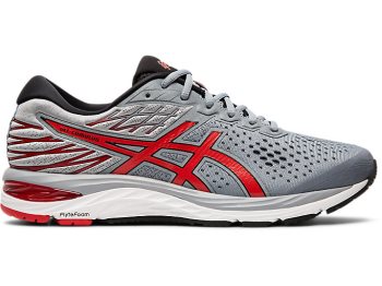 Red Asics GEL-CUMULUS 21 Men's Running Shoes | NTKD0125