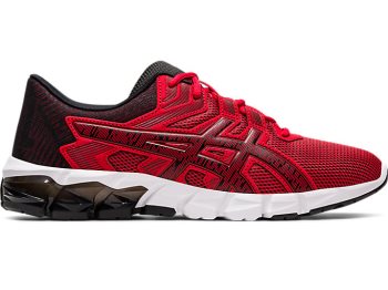 Red / Black Asics GEL-QUANTUM 90 2 Men's Sneakers | IIFG8991