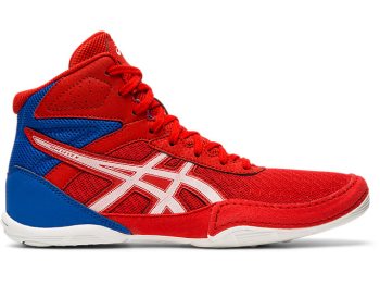 Red / White Asics MATFLEX 6 GS Kids' Sneakers | YZCC7899