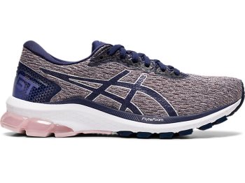 Rose / Navy Asics GT-1000 9 Women's Running Shoes | MTIE4144