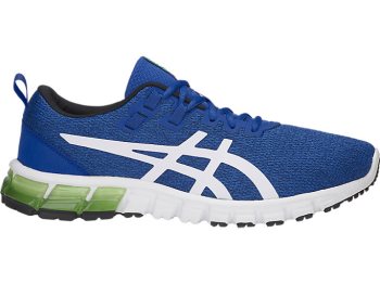 Royal / White Asics GEL-QUANTUM 90 Men's Sneakers | DLDQ2398