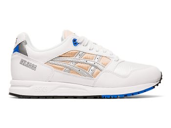 Silver Asics GEL-Saga Women's Sneakers | PCJD0361