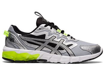 Silver / Black Asics GEL-QUANTUM 90 3 Men's Sneakers | PHKR1160