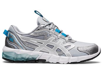 Silver / Blue Asics GEL-QUANTUM 90 3 Women's Sneakers | ALVT6779