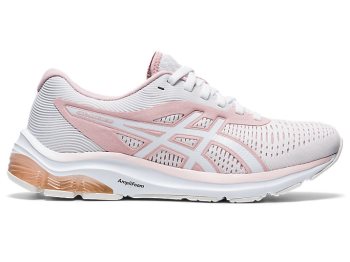 White Asics GEL-PULSE 12 Women's Running Shoes | IYEY1062