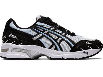 White / Black Asics GEL-1090 Men's Sneakers | OVEB8611