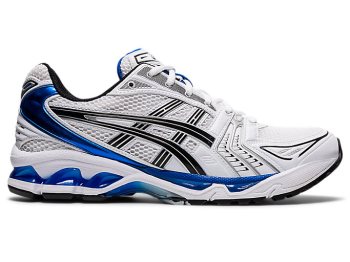 White / Blue Asics GEL-KAYANO 14 Men's Sneakers | QQGN8334