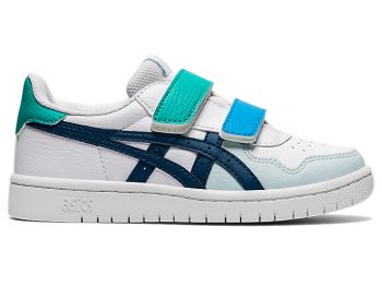 White / Blue Asics JAPAN S PS Kids' Sneakers | GERE4291