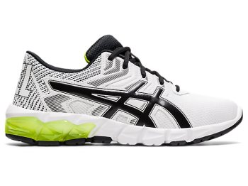 White / Light Green Asics GEL-Quantum 90 2 GS Kids' Sneakers | JUJX1622