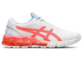 White / Orange Red Asics GEL-QUANTUM 180 5 Women's Sneakers | DTMG2882