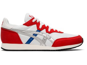 White / Red Asics TARTHER OG Men's Sneakers | TWCF7619