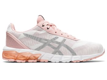 White / Rose Gold Asics GEL-QUANTUM 90 2 F Women's Sneakers | MJTL6361