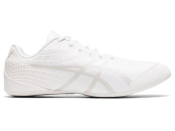 White / Silver Asics ULTRALYTE CHEER 2 Women's Sneakers | OHMO5903