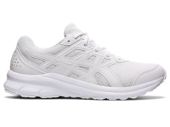 White / White Asics JOLT 3 Men's Running Shoes | EMUJ6003