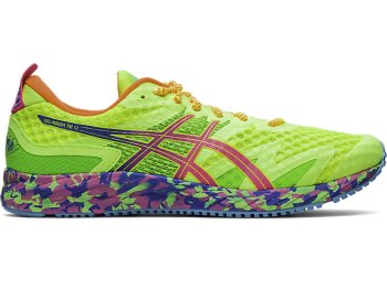 Yellow / Pink Asics GEL-NOOSA TRI 12 Men's Running Shoes | ZBQO1984