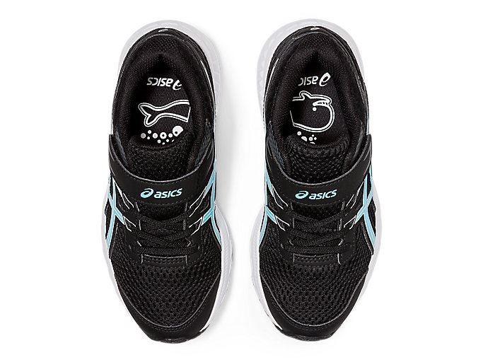 Black Asics Contend 6 PS Kids' Sneakers | ZMYE6997