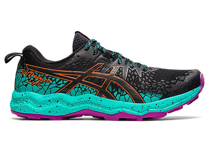 Black Asics FujiTrabuco Lyte Women\'s Trail Running Shoes | DYGF1109