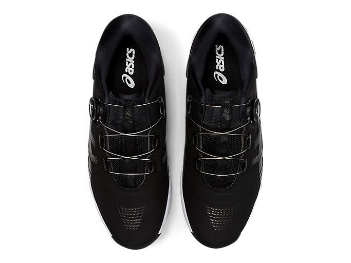 Black Asics GEL-COURSE DUO Boa Men's Golf Shoes | PIYZ0543