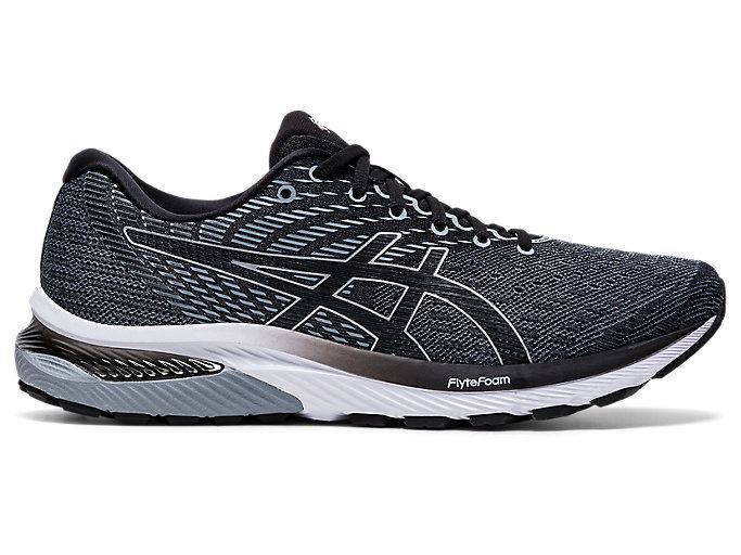 Black Asics GEL-CUMULUS 22 (2E) Men's Running Shoes | IEKR4938