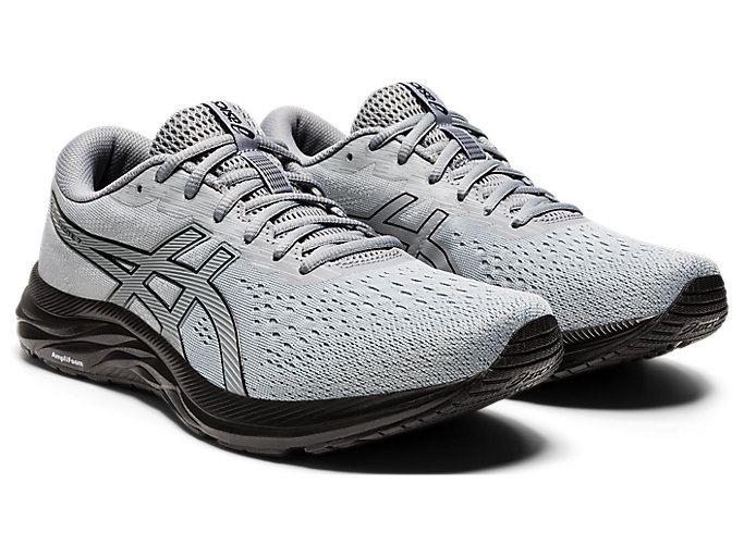 Black Asics GEL-Excite 7 Men's Running Shoes | COWY5065