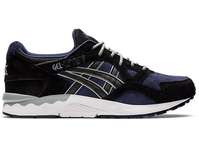 Black Asics GEL-Lyte V Men\'s Sneakers | KVSW8209