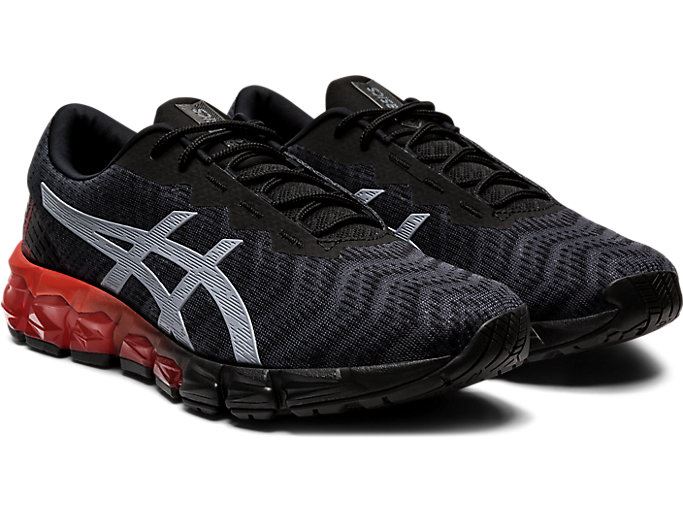 Black Asics GEL-QUANTUM 180 5 Men's Sneakers | NBGR2317