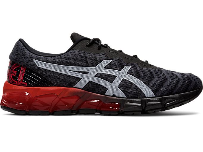 Black Asics GEL-QUANTUM 180 5 Men\'s Sneakers | NBGR2317