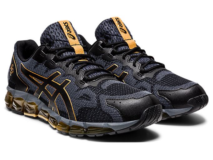 Black Asics GEL-QUANTUM 360 6 Men's Sneakers | WCJD6519