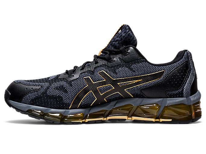 Black Asics GEL-QUANTUM 360 6 Men's Sneakers | WCJD6519