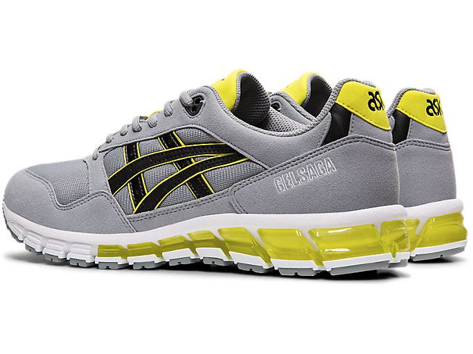 Black Asics GEL-SAGA 180 Men's Sneakers | QPPF2433