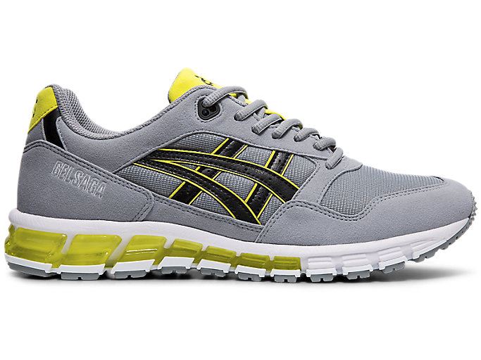 Black Asics GEL-SAGA 180 Men\'s Sneakers | QPPF2433